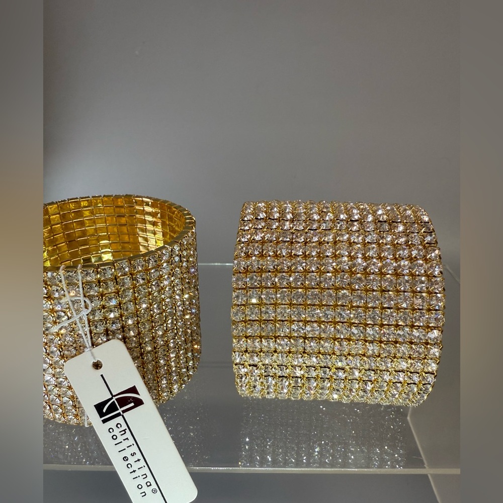 Rhinestone Cuff 2 Bracelet’s - image 6